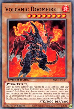 Volcanic Doomfire [SGX1-ENH01] Common | Good Games Morley