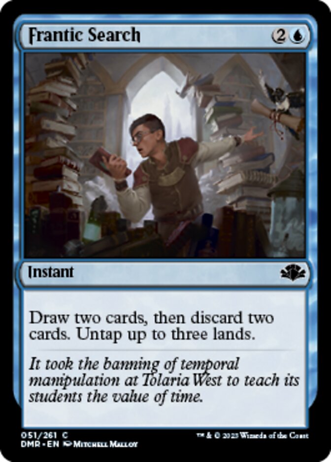 Frantic Search [Dominaria Remastered] | Good Games Morley