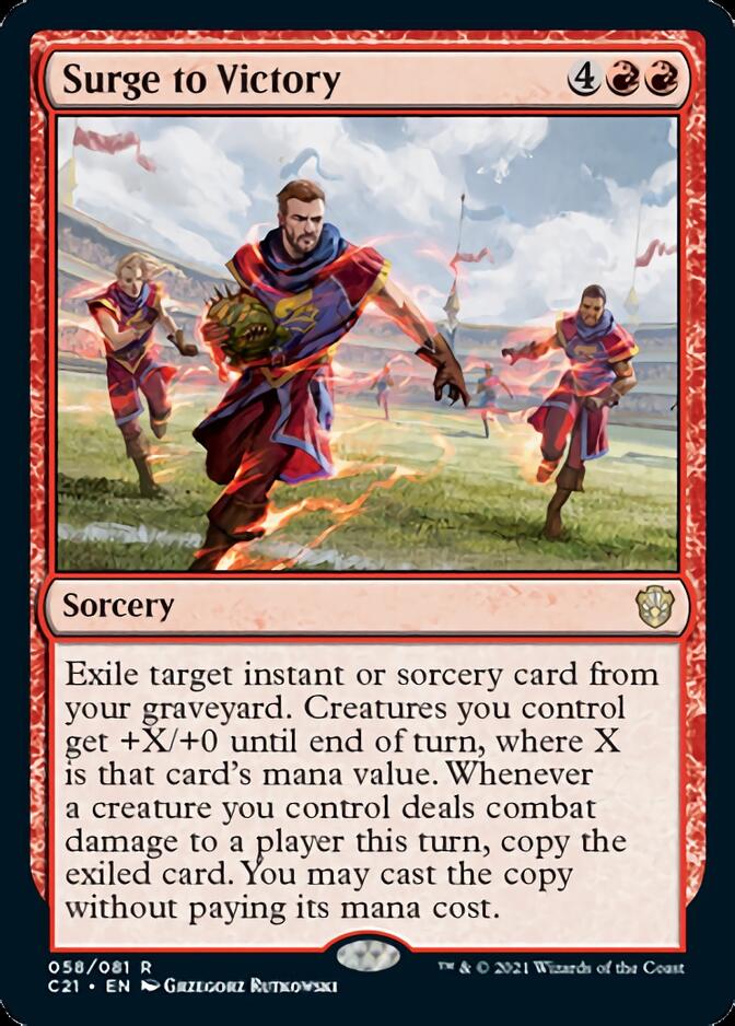 Surge to Victory [Commander 2021] | Good Games Morley