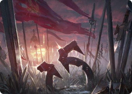 Field of Ruin Art Card [Innistrad: Midnight Hunt Art Series] | Good Games Morley