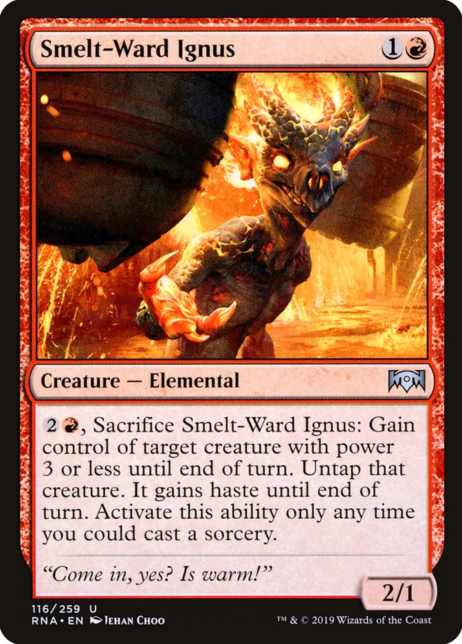 Smelt-Ward Ignus [Ravnica Allegiance] | Good Games Morley