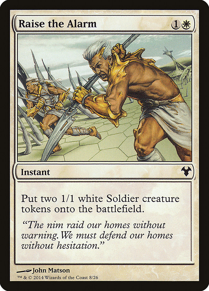 Raise the Alarm [Modern Event Deck 2014] | Good Games Morley