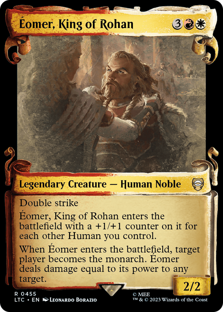 Eomer, King of Rohan [The Lord of the Rings: Tales of Middle-Earth Commander Showcase Scrolls] | Good Games Morley