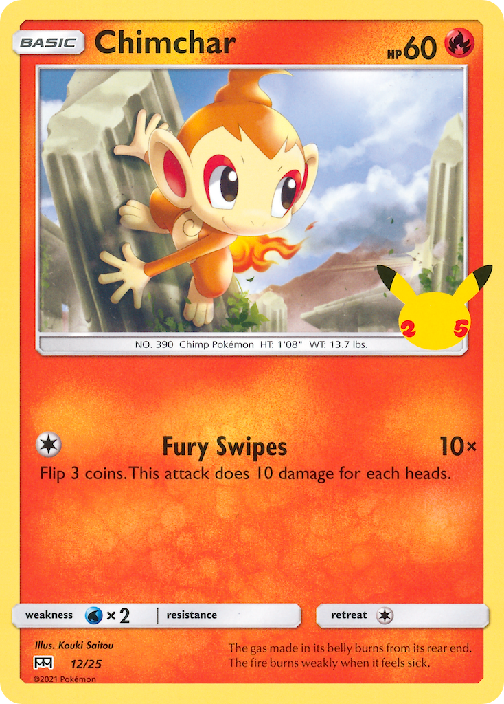 Chimchar (12/25) [McDonald's 25th Anniversary] | Good Games Morley