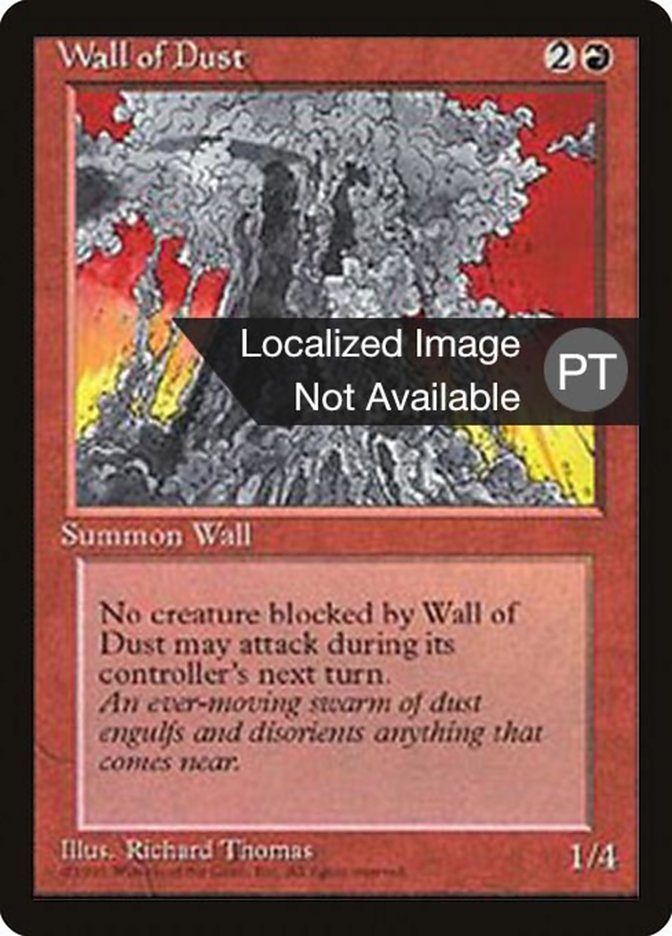 Wall of Dust [Fourth Edition (Foreign Black Border)] | Good Games Morley