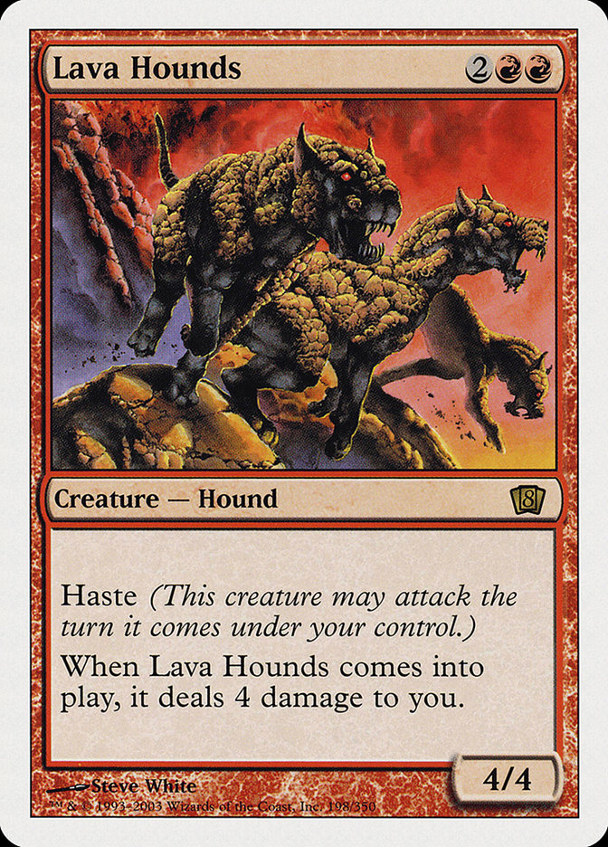 Lava Hounds [Eighth Edition] | Good Games Morley