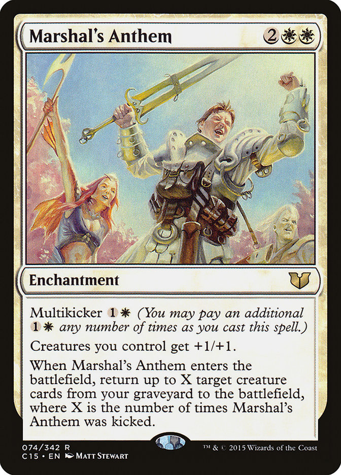 Marshal's Anthem [Commander 2015] | Good Games Morley