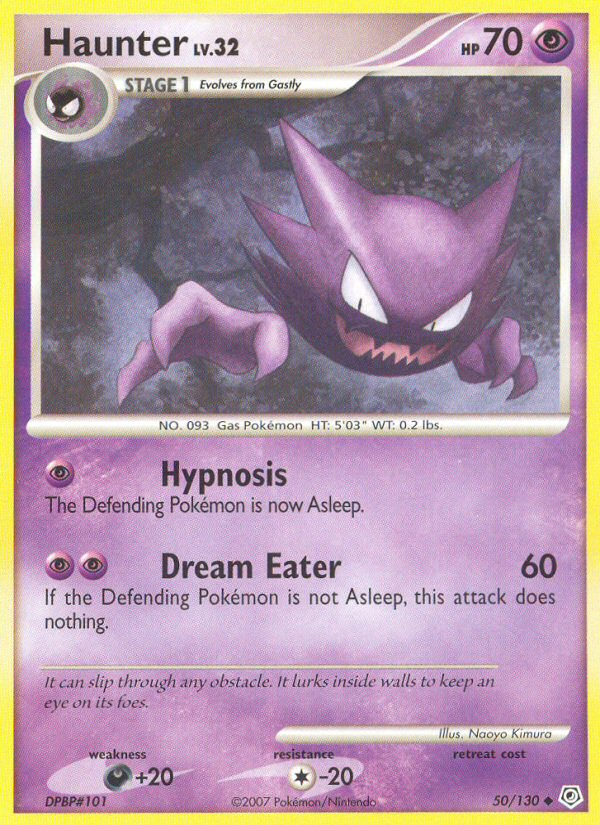 Haunter (50/130) [Diamond & Pearl: Base Set] | Good Games Morley