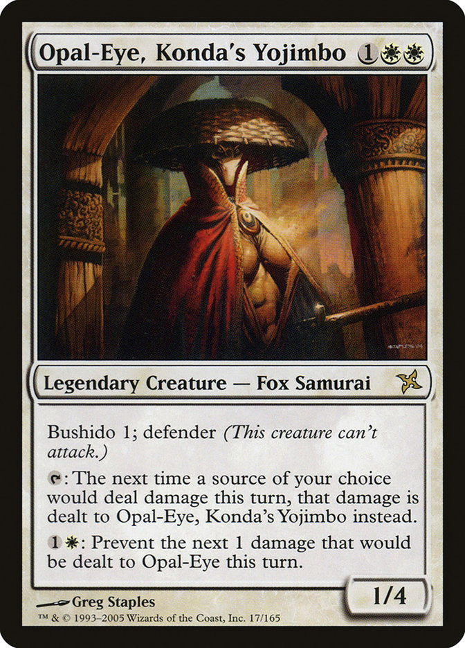 Opal-Eye, Konda's Yojimbo [Betrayers of Kamigawa] | Good Games Morley