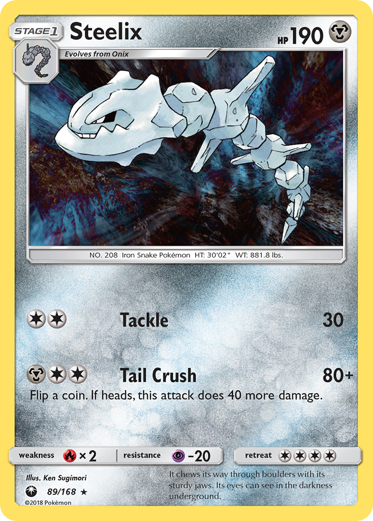 Steelix (89/168) [Sun & Moon: Celestial Storm] | Good Games Morley