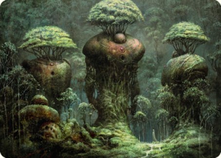 Forest Art Card [Dominaria United Art Series] | Good Games Morley