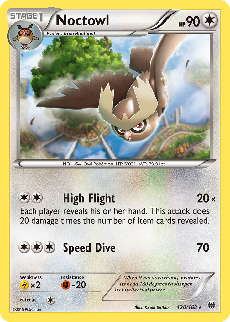 Noctowl (120/162) [XY: BREAKthrough] | Good Games Morley