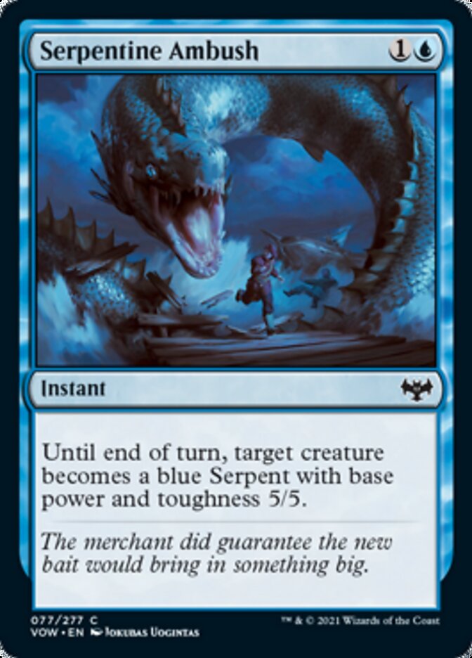 Serpentine Ambush [Innistrad: Crimson Vow] | Good Games Morley
