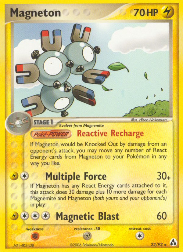 Magneton (22/92) [EX: Legend Maker] | Good Games Morley