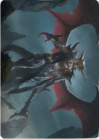 Taborax, Hope's Demise Art Card [Zendikar Rising Art Series] | Good Games Morley