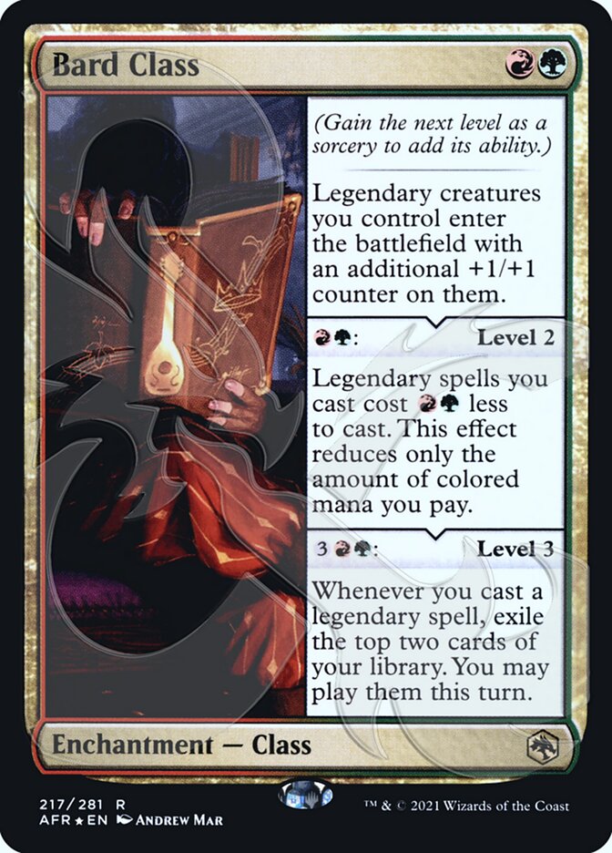 Bard Class (Ampersand Promo) [Dungeons & Dragons: Adventures in the Forgotten Realms Promos] | Good Games Morley