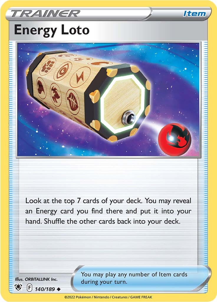 Energy Loto (140/189) [Sword & Shield: Astral Radiance] | Good Games Morley
