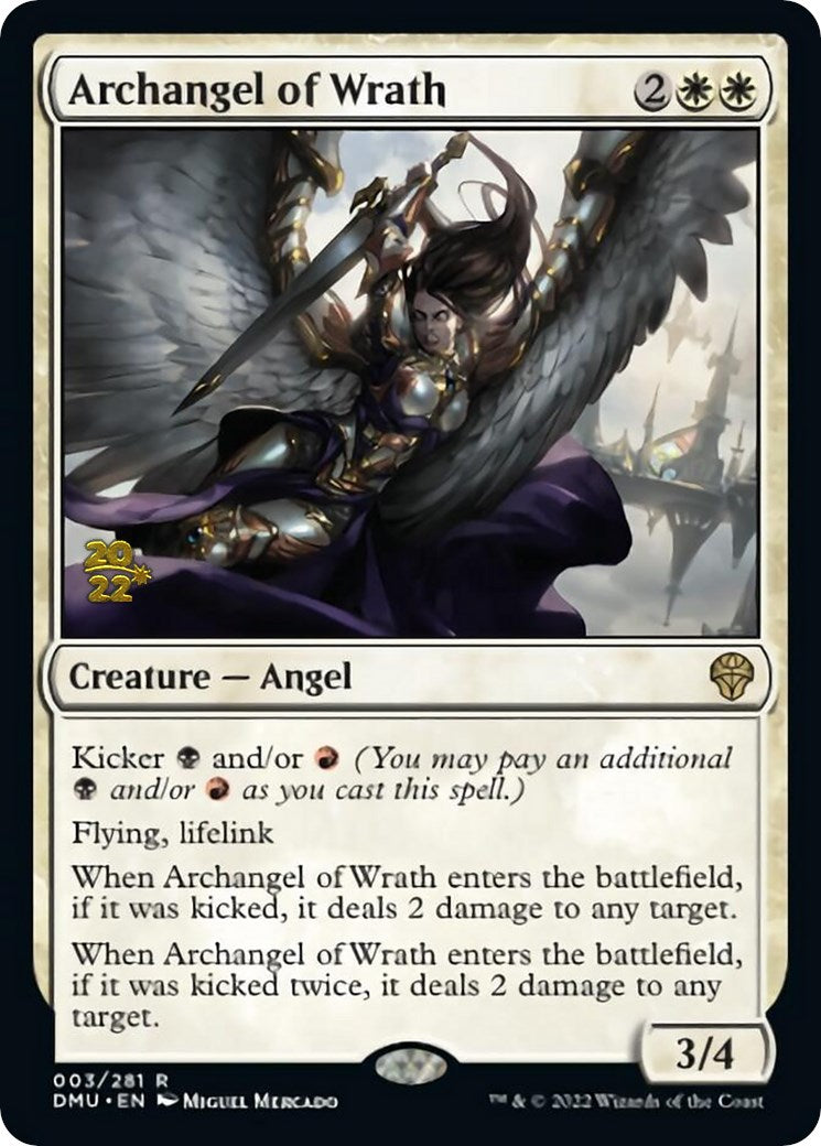 Archangel of Wrath [Dominaria United Prerelease Promos] | Good Games Morley