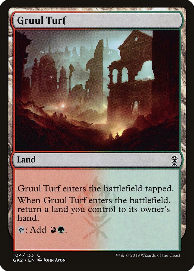 Gruul Turf [Ravnica Allegiance Guild Kit] | Good Games Morley