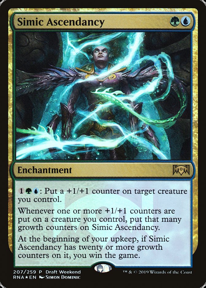 Simic Ascendancy (Draft Weekend) [Ravnica Allegiance Promos] | Good Games Morley