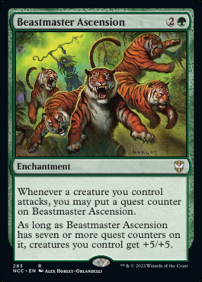 Beastmaster Ascension [Streets of New Capenna Commander] | Good Games Morley