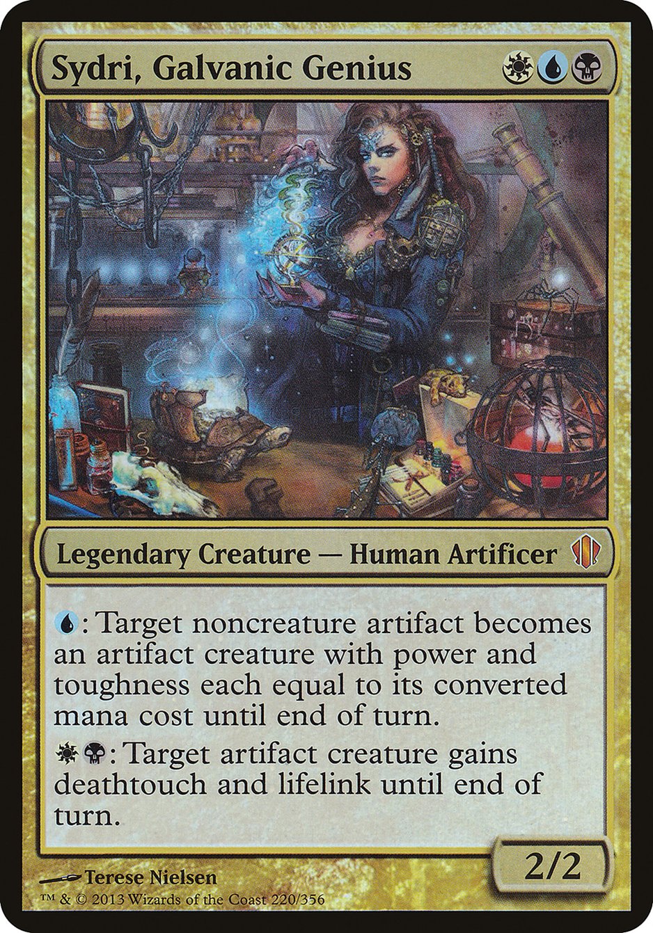 Sydri, Galvanic Genius (Oversized) [Commander 2013 Oversized] | Good Games Morley