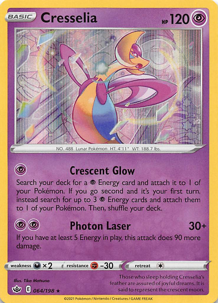 Cresselia (064/198) [Sword & Shield: Chilling Reign] | Good Games Morley