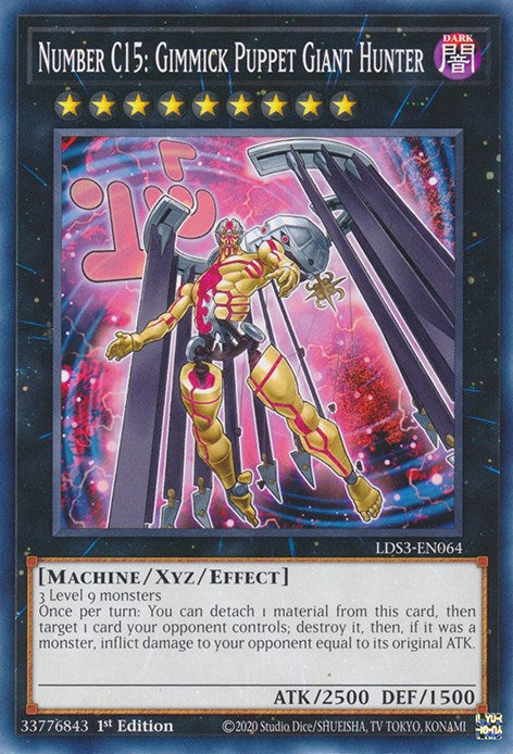 Number C15: Gimmick Puppet Giant Hunter [LDS3-EN064] Common | Good Games Morley