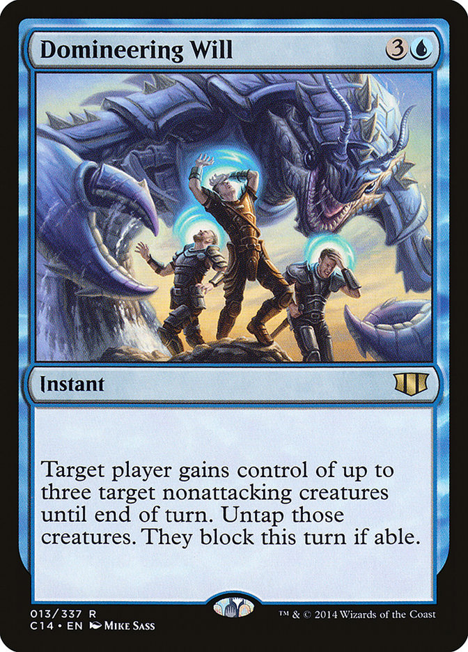 Domineering Will [Commander 2014] | Good Games Morley