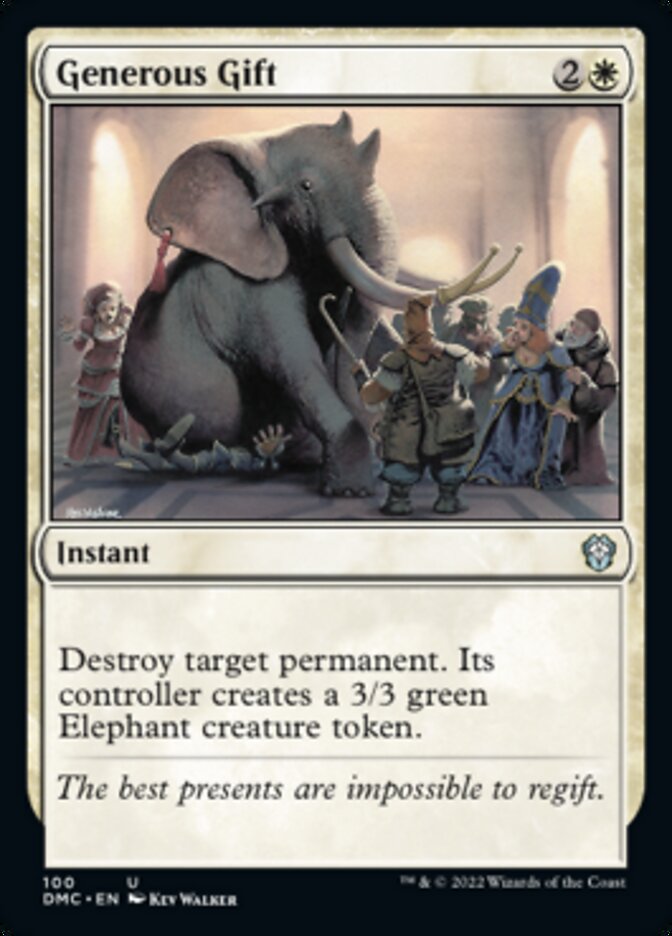 Generous Gift [Dominaria United Commander] | Good Games Morley
