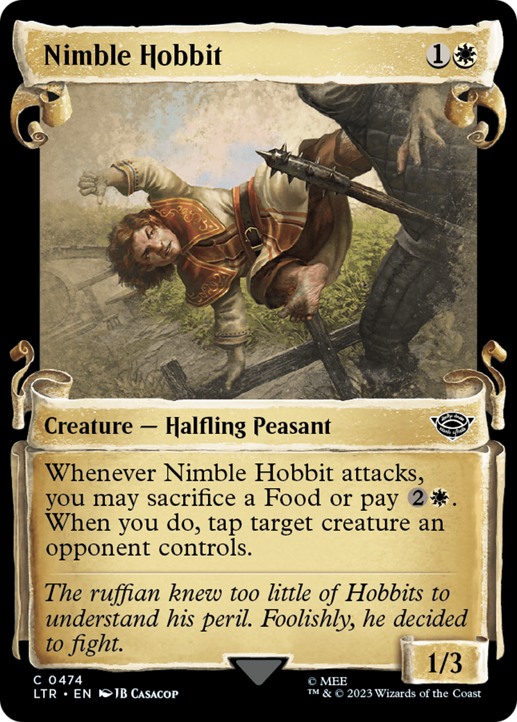 Nimble Hobbit [The Lord of the Rings: Tales of Middle-Earth Showcase Scrolls] | Good Games Morley