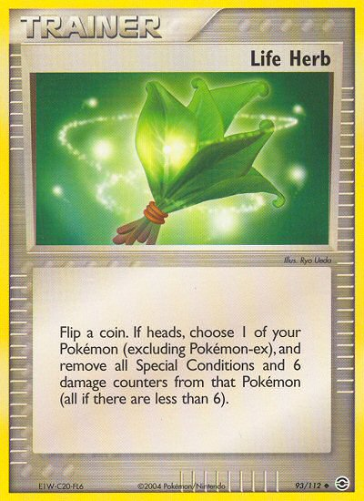 Life Herb (93/112) [EX: FireRed & LeafGreen] | Good Games Morley