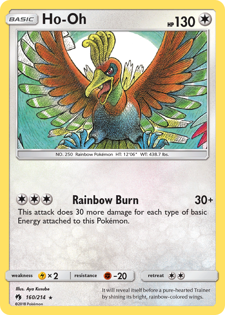Ho-Oh (160/214) [Sun & Moon: Lost Thunder] | Good Games Morley