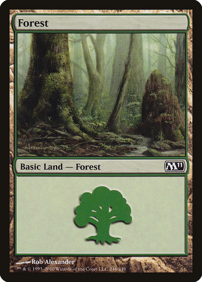 Forest (246) [Magic 2011] | Good Games Morley