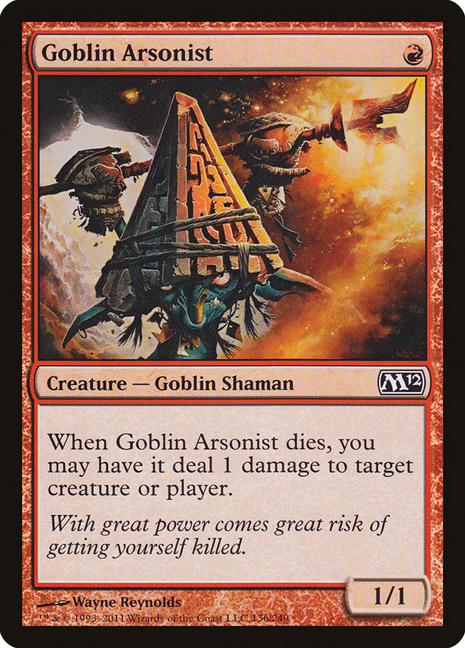 Goblin Arsonist [Magic 2012] | Good Games Morley