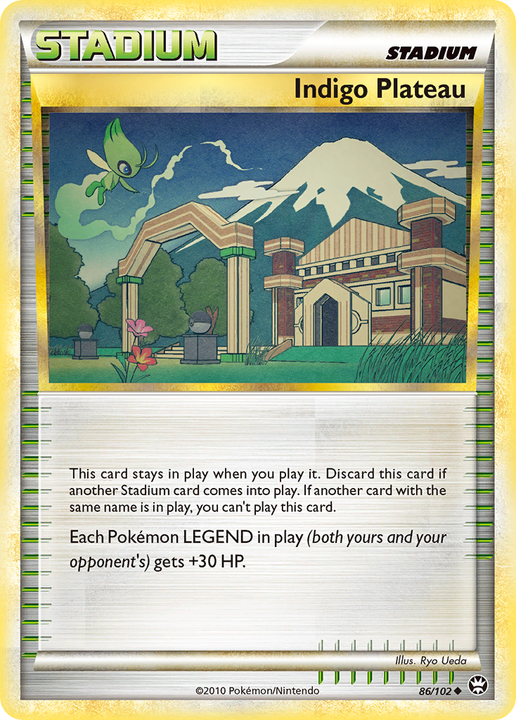 Indigo Plateau (86/102) [HeartGold & SoulSilver: Triumphant] | Good Games Morley
