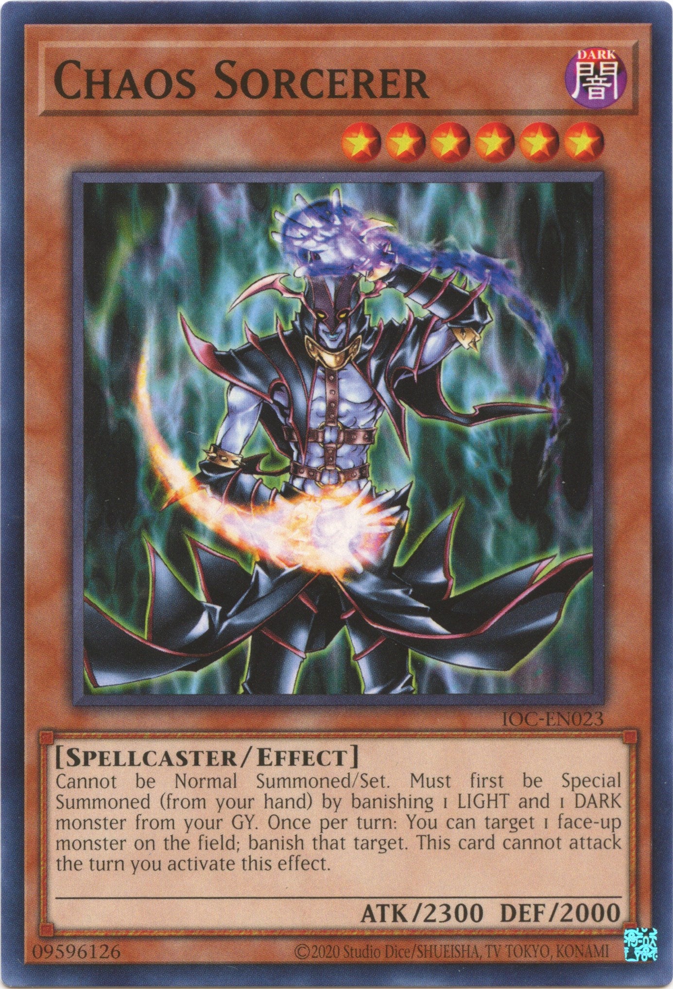 Chaos Sorcerer (25th Anniversary) [IOC-EN023] Common | Good Games Morley