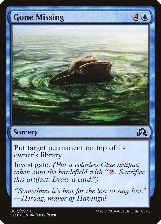Gone Missing [Shadows over Innistrad] | Good Games Morley