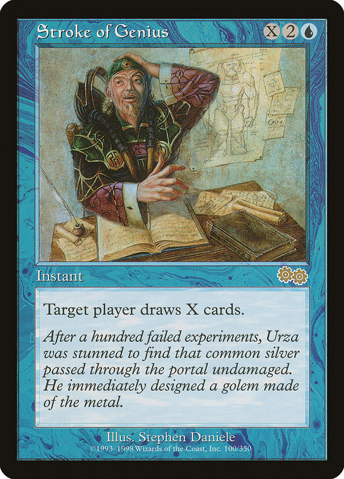 Stroke of Genius [Urza's Saga] | Good Games Morley