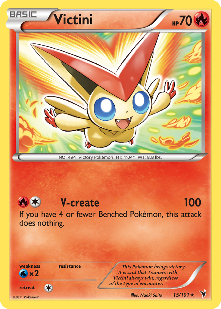 Victini (15/101) [Black & White: Noble Victories] | Good Games Morley