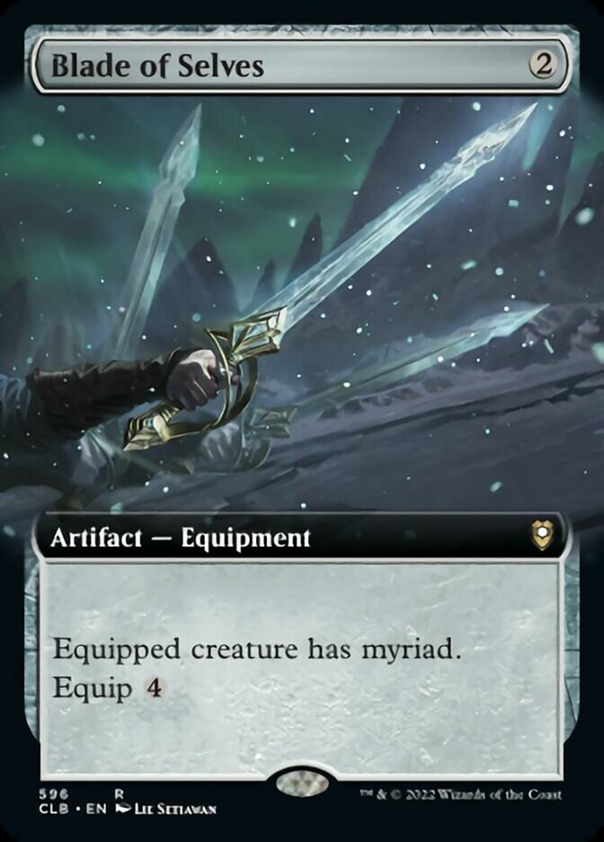 Blade of Selves (Extended Art) [Commander Legends: Battle for Baldur's Gate] | Good Games Morley