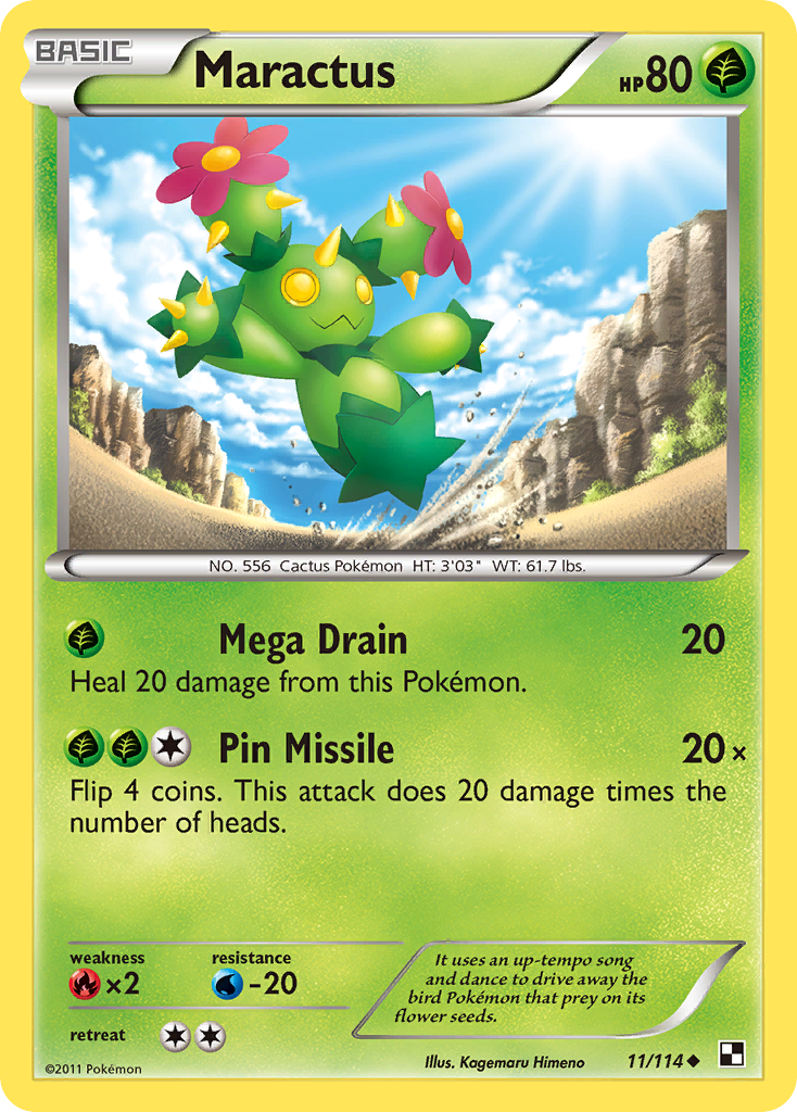 Maractus (11/114) [Black & White: Base Set] | Good Games Morley