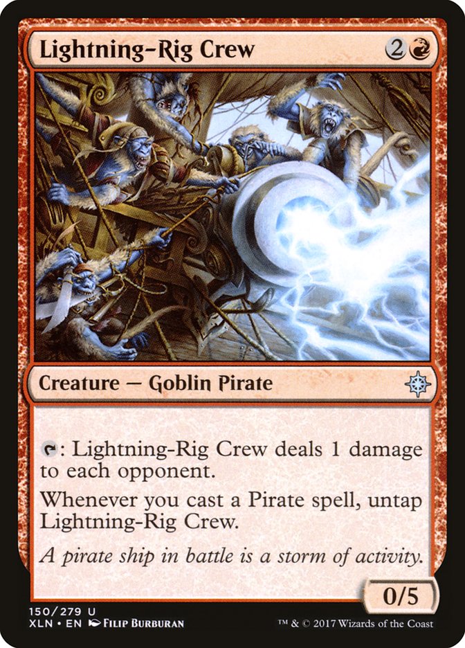Lightning-Rig Crew [Ixalan] | Good Games Morley