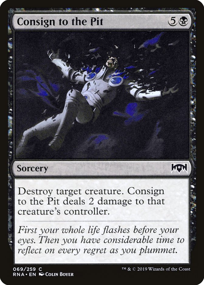 Consign to the Pit [Ravnica Allegiance] | Good Games Morley