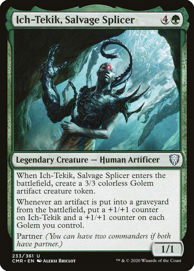 Ich-Tekik, Salvage Splicer [Commander Legends] | Good Games Morley