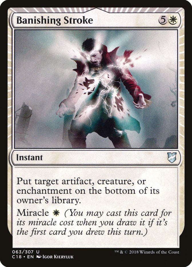Banishing Stroke [Commander 2018] | Good Games Morley