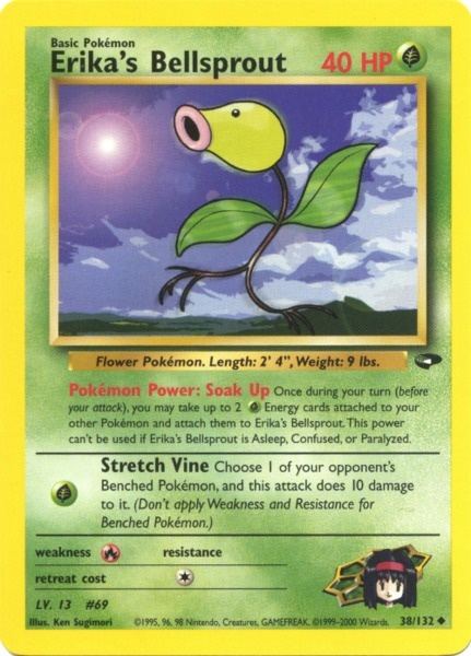 Erika's Bellsprout (38/132) [Gym Challenge Unlimited] | Good Games Morley