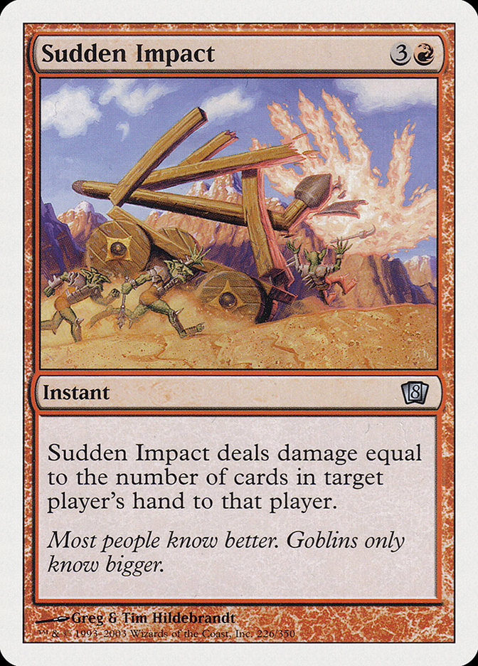 Sudden Impact [Eighth Edition] | Good Games Morley