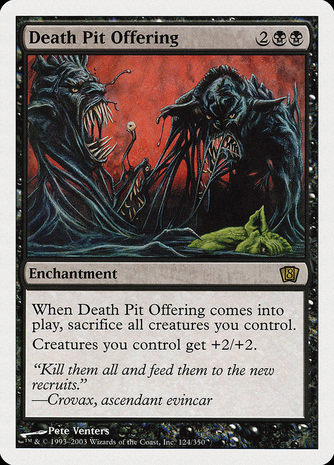 Death Pit Offering [Eighth Edition] | Good Games Morley