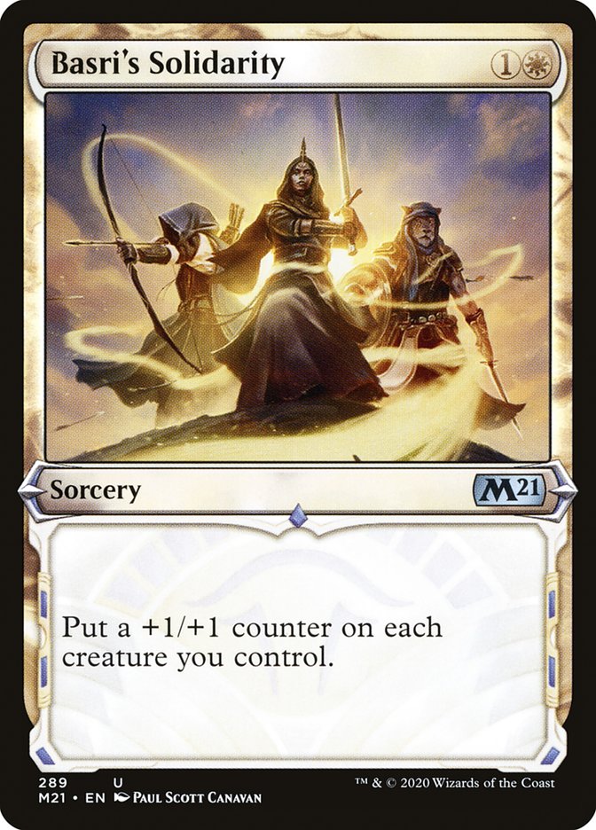 Basri's Solidarity (Showcase) [Core Set 2021] | Good Games Morley